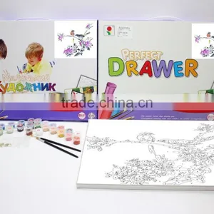 Complete DIY Painting Set Kid Diy Digital Painting Toy for Sale thumbnail-1