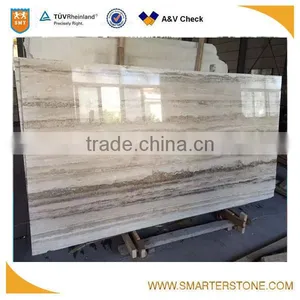 Silver White Travertine Slabs/tiles Polished/honed Selling thumbnail-1