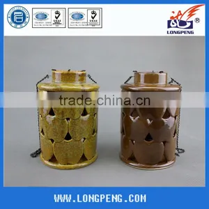 Wholesale Outdoor Ceramic Candle Lanterns thumbnail-1