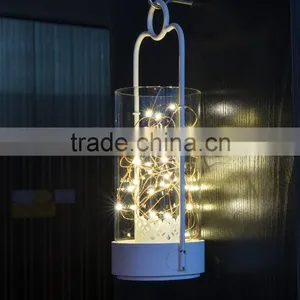 Desktop Glass Terrarium Decorative Warm White Led String Light thumbnail-5
