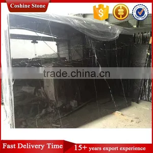 Black With White Vein Nero Marquina Marble Slab Price thumbnail-5