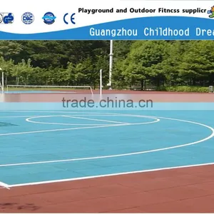 (CHD-793) High Quality Rubber Flooring Outdoor, Outdoor Rubber Mat, Outdoor Basketball Court Rubber Floor Tile thumbnail-1