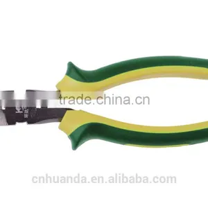 Nickel Diagonal Cutting Pliers With TPR Handle Nipper Plier thumbnail-1