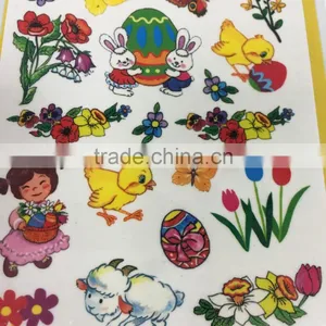 Egg Transfer- Water Transfer, Water Transfer Sticker, Easter Holiday Egg Transfer Sticker thumbnail-3