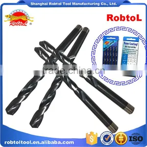 8mm Nano Chromium Aluminum Titanium Coating Straight Shank Hss Twist Drill Bits Cobalt Fully Ground Bright Finish Drilling Metal thumbnail-1