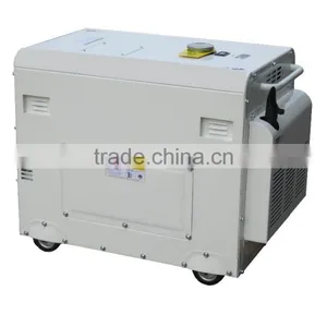 100% Copper Wire 5KW Electric Start Single/three Phase Sound Proof Diesel Generators Welding Machine thumbnail-3