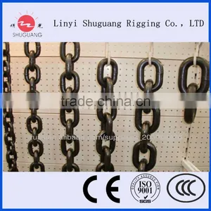 Linyi Top Quality Low Price G80 Lifting Chain Black Paint thumbnail-2