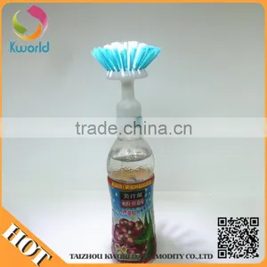 Kithchen Liquid Soap Dispensing Palm Kworld Vinyl Cleaning Brush thumbnail-1