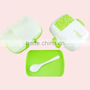 600ML Square Bento Lunch Box thumbnail-3