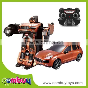 Wholesale Radio Control Transform Toy 2.4G rc Robot Car thumbnail-1