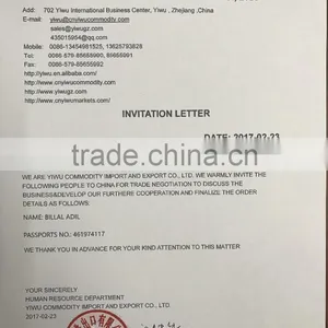 Free Issue Invitation Letter For Visa Services thumbnail-2