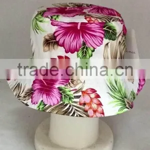 Fashion Bucket Hat With High Quality Digital Printing,flower Bucket Cap thumbnail-2