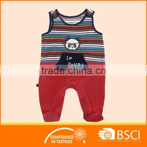 Carter Overall Nice Baby Bear Romper thumbnail-4