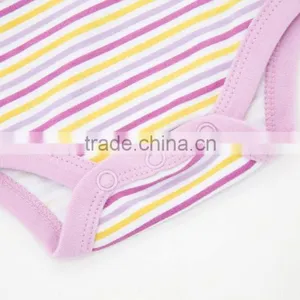 2017 Baby Clothes Stripe Style 100% Cotton Baby Rompers For Girl Jumpsuit thumbnail-5