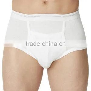 Comfortable Breathable Cotton Fabric Wholesale Plain White Boxer Shorts thumbnail-1