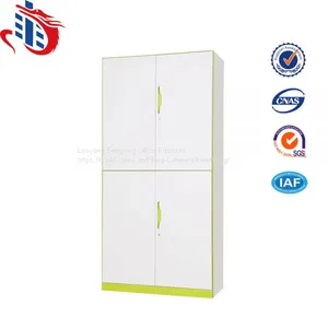 High Quality 4 Door Display Cupboard Lockable Metal File Cabinet thumbnail-1