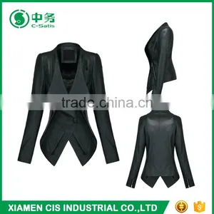 Cheap Price Wholesale Pakistan Leather Jacket for Women thumbnail-4