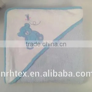 Eco-friendly100%Cotton Terry Hooded Baby Towel thumbnail-2