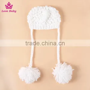Wholesale Photography Prop Baby Infant Costume Cute Crochet Knitted Hat Cap thumbnail-4