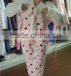 Girls' 100% Polyester Coral Fleece Bathrobe thumbnail-1