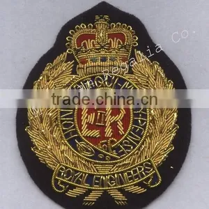 Hand Embroidery Royal Engineer Badge thumbnail-1