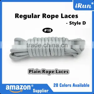100% Polyester Dark Brown Rope Cord Shoelaces In Stock Fast Delivery - Amazon Yeezy Laces - Candy Youth Lace Color thumbnail-4