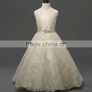New Flower Girl Princess Dress Kid Party Pageant Wedding Dress thumbnail-2