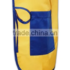 China Manufactory High Quality Front Open Yellow Stand Collar Work Vest thumbnail-6