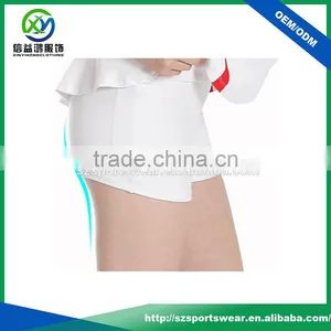 88%nylon+12%lycra Breathable Simple Design Tennis Skirt,golf Skirt thumbnail-2