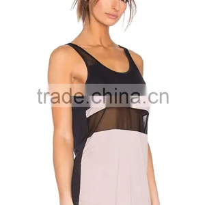 Factory Wholesale Women Tank Top Yoga Body Building Sleevelesss Ladies Gym Top thumbnail-3