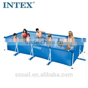 INTEX Rectangular Tube Frame Swimming Pool thumbnail-1