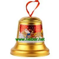 Рождественская металлическая коробка с колокольчиками, металлическая коробка для шоколада thumbnail-1