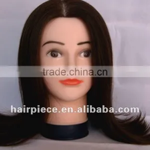 Wholesale Mannequin Head, Hairdresser Training Head, Human Hair Mannequin Head thumbnail-1