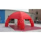 Red 210D Nylon UV Resistance Inflatable Spider Tent With 6m Dia Fourfold Stitching at Bottom thumbnail-1