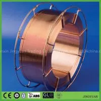 High Strength Special Gas Shielded Weldingwire CO2-gas Shielded Welding Wire Mig Mag Welding CO2 (MIG) & SAW Wires/Wel thumbnail-1