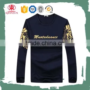 Custom Cotton Long New Model Printing T-shirt thumbnail-6