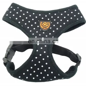 Color Frilly Dog Vests Belt Harness Pet Harness With Dot Pattern thumbnail-3