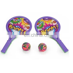 Plastic Beach Racket Plastic Beach Ball Racket for Kids thumbnail-2