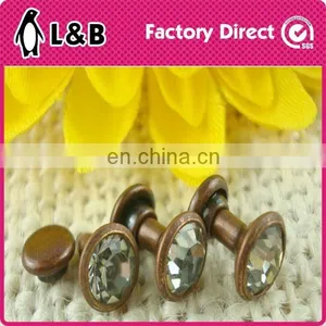 2016 High Quality Decoration Rhinestone Metal Rivet for Garment Bags thumbnail-1