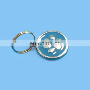 Custom Extrusion Zinc Alloy Painting Keyring for Artifact thumbnail-1
