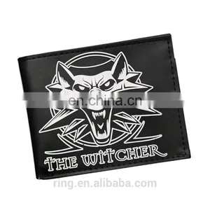 Wolf Head Embossing Game Wallet The Witcher Wallet thumbnail-1