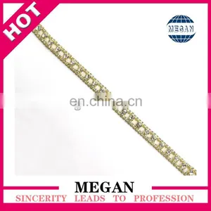Fashion Gold Crystal Rhinestone Bikini Chain Connector thumbnail-1