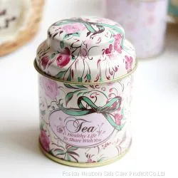 Wholesale Custom Round Tea Tin Can thumbnail-1