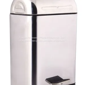 Stainless Steel Pedal Trash Bin thumbnail-1