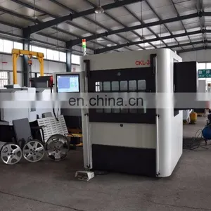 High Efficiency Vertical CNC Wheel Repair Lathe CKL-35 thumbnail-3