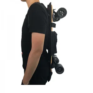 Foldable Electric Skateboard Backpack Adjustable Shoulder Bag thumbnail-4