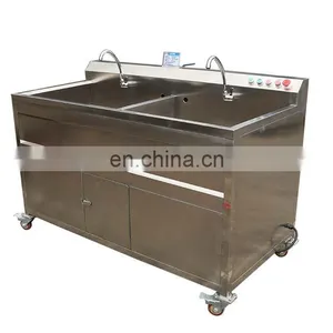 Double Tank Fruit and Vegetable Washing Machine Lettuce Washing Machine Strawberry Air Bubble Washing Machine thumbnail-3