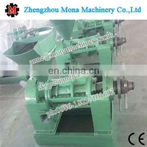 Castor Seed Peanuts Soybean Sesame Olives Mona Brand Corn Germ Oil Press Machine thumbnail-1