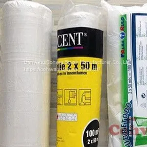 Dust Sheet Roll, Prep-Tool, Plastic Drop Cloth thumbnail-1