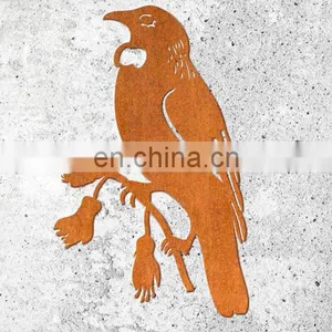 Rustic Handmade Corten Steel Metal Animal Craft thumbnail-3